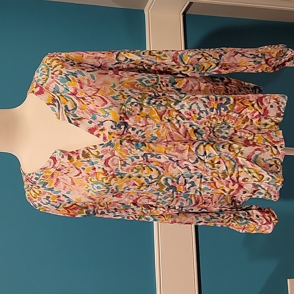 Emily Wonder Large Vneck Top
